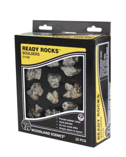 C1142 Woodland Scenics Boulders Ready Rocks