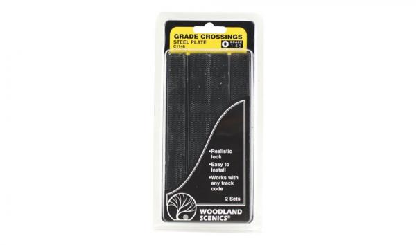 C1146 Woodland Scenics Steel Plate Grade Crossing