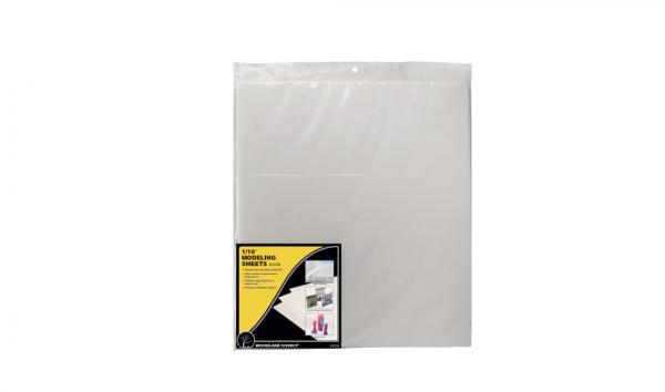 C1174 Woodland Scenics 1/16"" Modeling Sheets 8/Pk