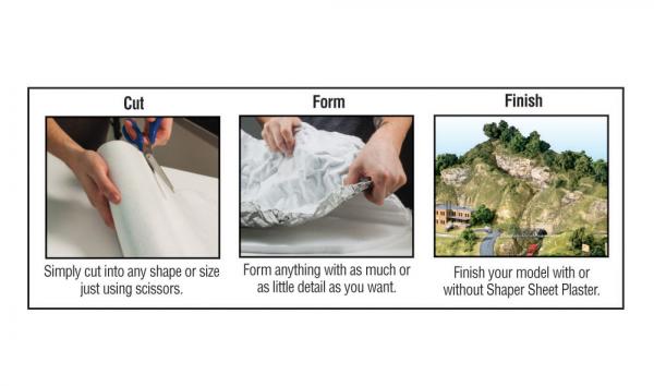 C1179 Woodland Scenics 18"" X 72"" Shaper Sheet