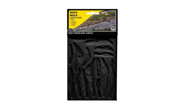 C1245 Woodland Scenics Rock Mold - Creek Bank