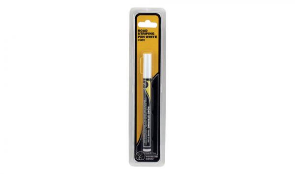 C1291 Woodland Scenics Road Striping Pen White