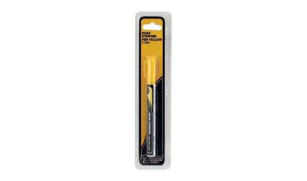 C1292 Woodland Scenics Road Striping Pen Yellow
