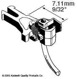 17 Kadee Magne-Matic Couplers - NEM362 Short 7.11mm