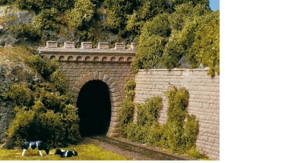 11342 Auhagen HO 2 Single track tunnel portals