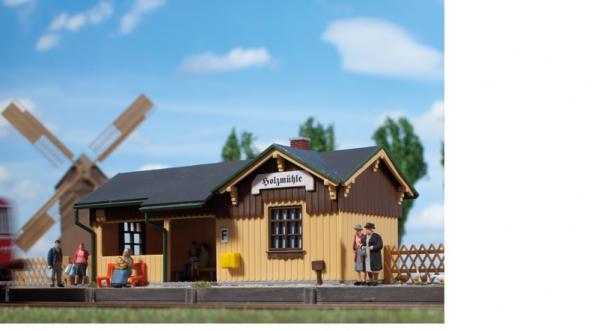 11357 Auhagen HO Small station Holzmuhle