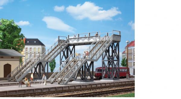 11363 Auhagen HO Walk-over-track bridge