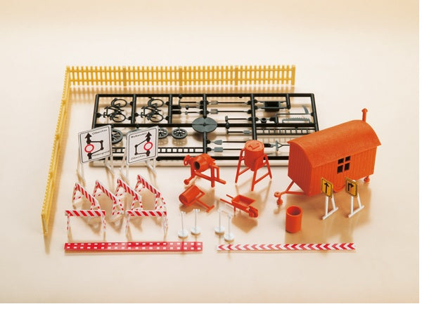 12267 Auhagen 1:100 Construction site accessories
