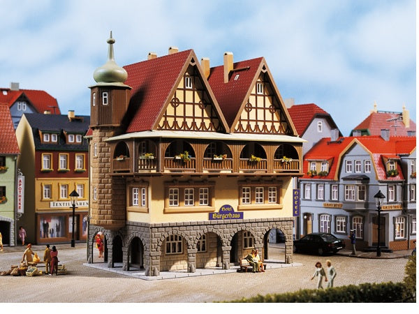 12348 Auhagen 1:100 Hotel Burgerhaus