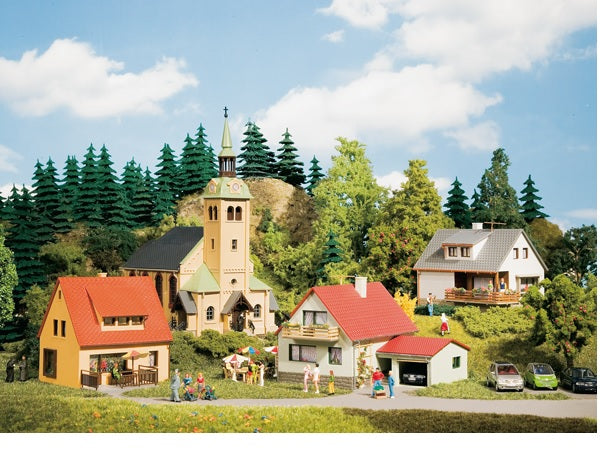 15201 Auhagen HO/TT Starter set Waldkirchen Village