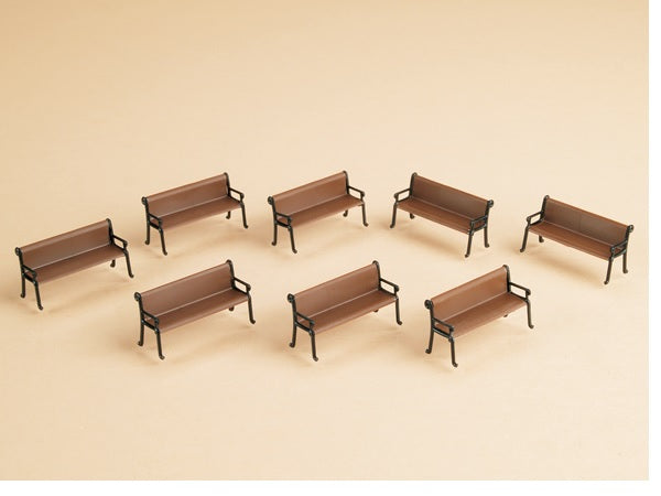41199 Auhagen HO 8 Benches