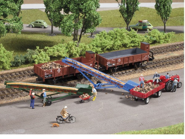41630 Auhagen HO 2 Conveyor belts for goods yards