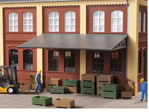 41632 Auhagen HO Shipping boxes. 16
