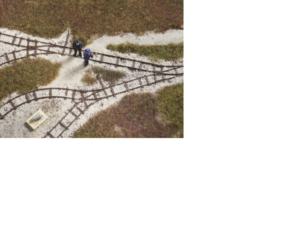 41701 Auhagen HO NG Train - Additional track parts (Non-operatin