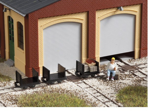 41704 Auhagen HO NG Train - Bulkhead wagon (Non-operating stati