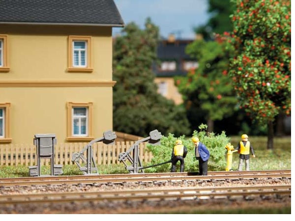 42575 Auhagen HO 8 Electrical boxes & 16 turnout activators