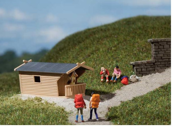 42642 Auhagen HO 2 Wooden cabins