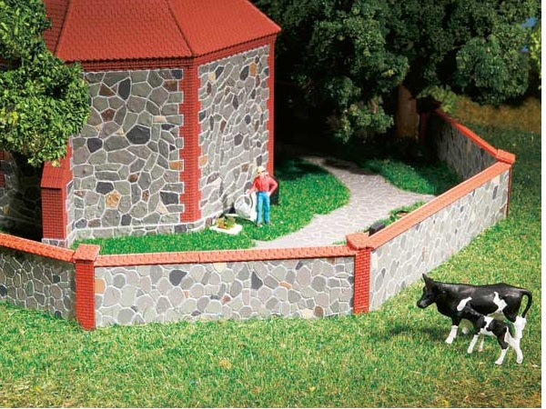 42651 Auhagen HO Stone wall