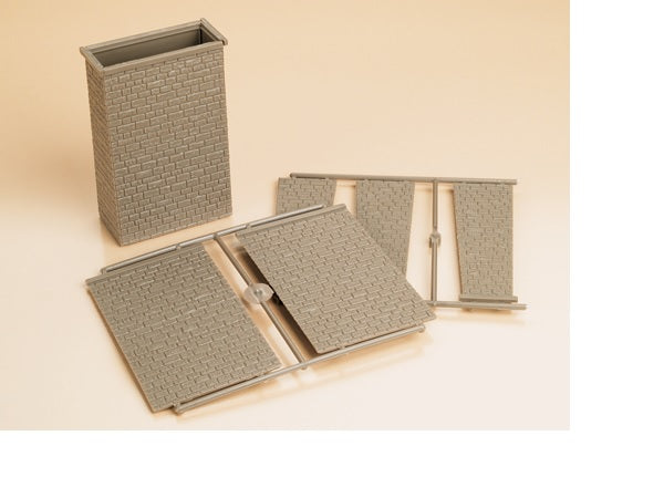 48574 Auhagen HO 3 Bridge supports