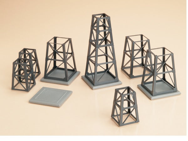 48640 Auhagen HO 8 Conical steel structures