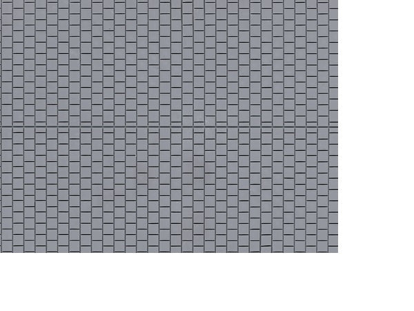 52223 Auhagen HO Plastic sheet 200x100mm - (2) Pavement