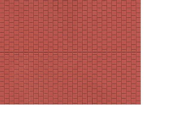 52224 Auhagen HO Plastic sheet 200x100mm - (2) Brown pavement