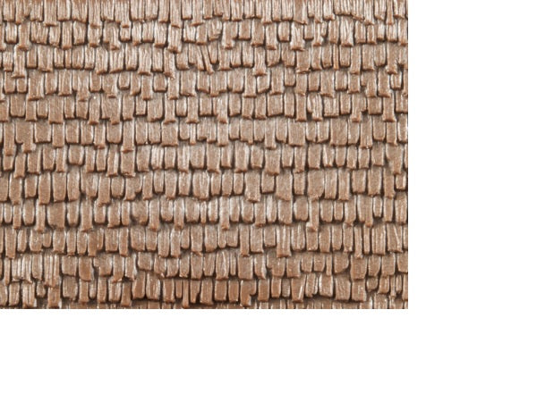 52228 Auhagen HO Plastic sheet 200x100mm - (2) Wood shingles