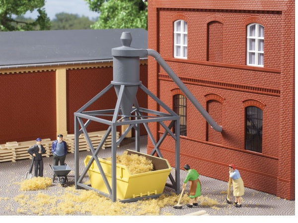 80108 Auhagen HO Factory cycloe extraction unit