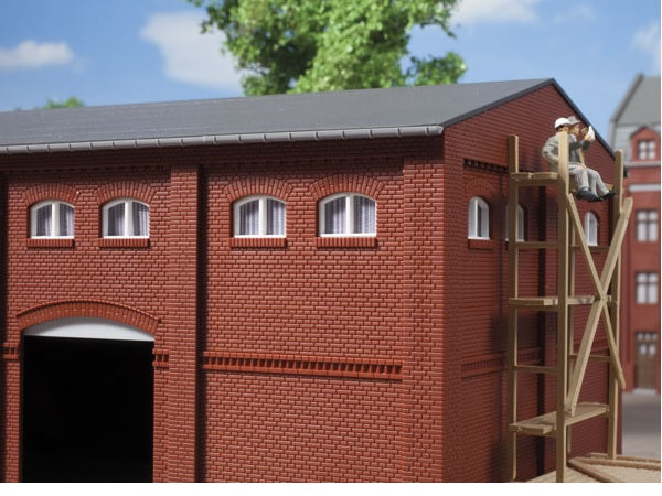 80214 Auhagen HO 20 White windows