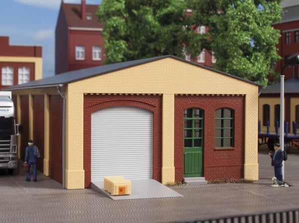 80516 Auhagen HO Walls 2390C and walls 2390D red (8 pcs)