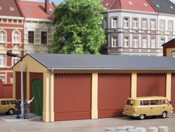 80517 Auhagen HO Walls 2390B red (8 pcs)