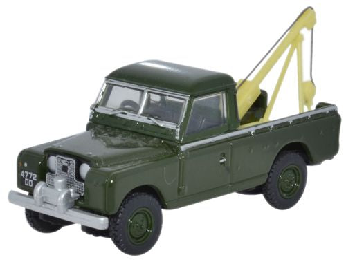 76LAN2009 Oxford Diecast Land Rover Series II Tow Truck Bronze