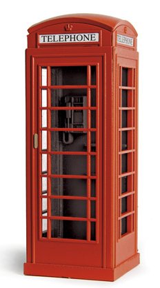 LK760 Peco O Gauge Telephone Kiosk
