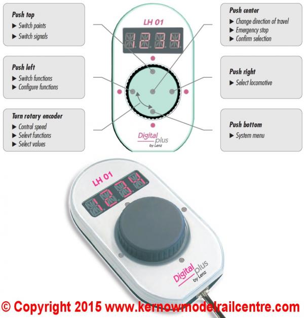 21010 Lenz Digital LH01 Hand Controller