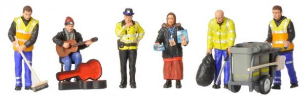 36-411 Bachmann Modern Street Scene Figures
