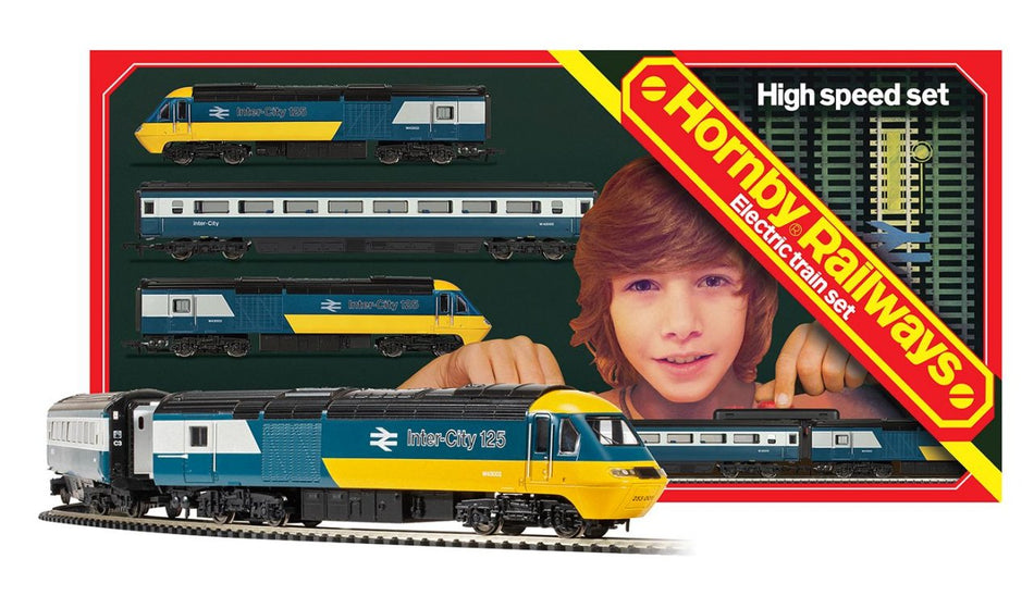 R1289M Hornby BR High Speed Retro Train Set - inspired by R685