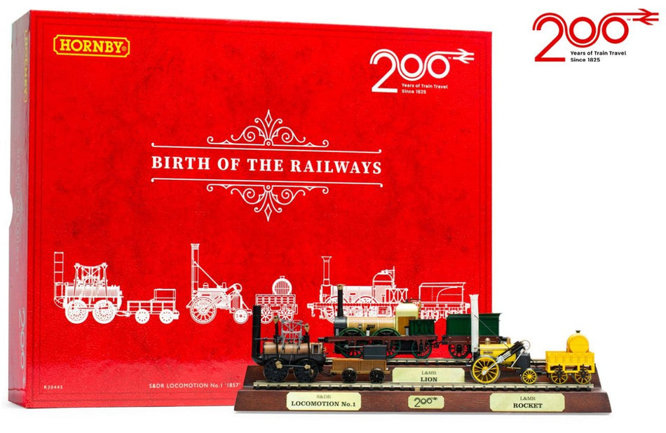 R30445 Hornby Birth of the Railways 200th Anniversary Pack