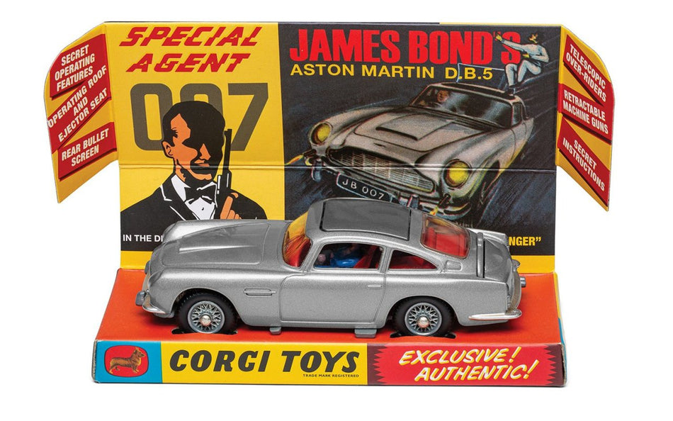RT26101S Corgi James Bond Aston Martin DB5, Silver