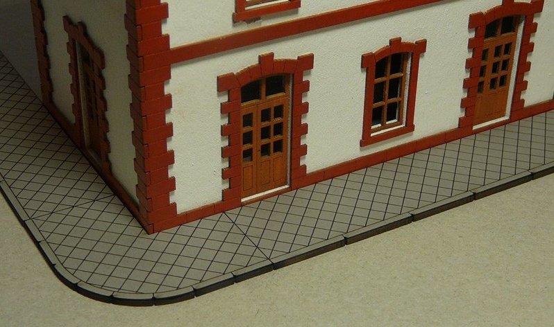 LS-020 Proses N Scale Sidewalks Diamond