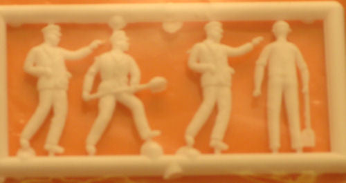 4A03 Slaters Locomotive Crew - Pack of 4 unpainted figures