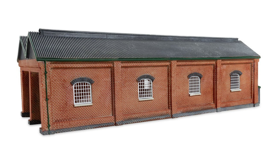 TT9019 Hornby Double Engine Shed - Red Brick Collection