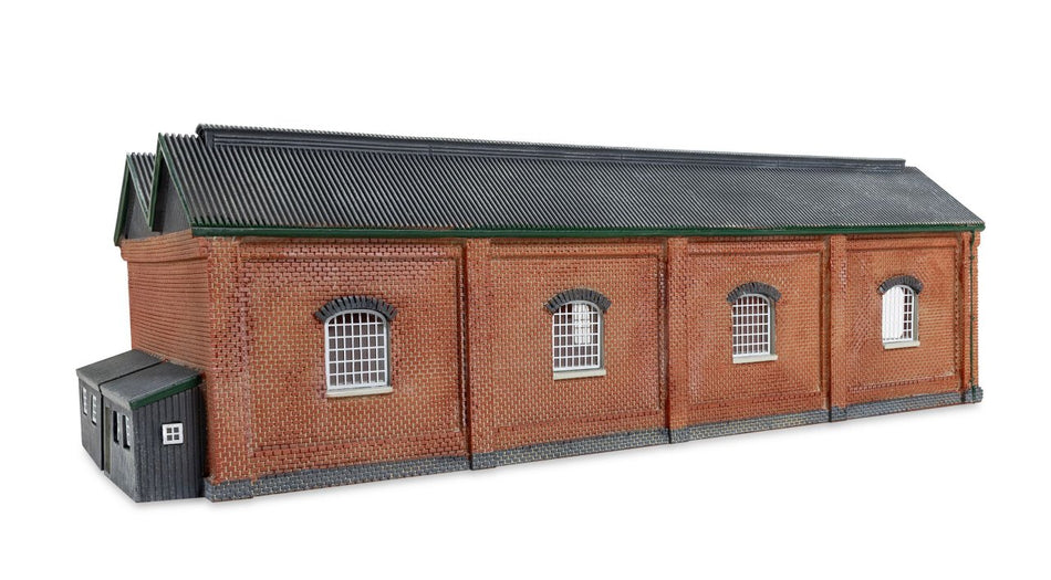 TT9019 Hornby Double Engine Shed - Red Brick Collection
