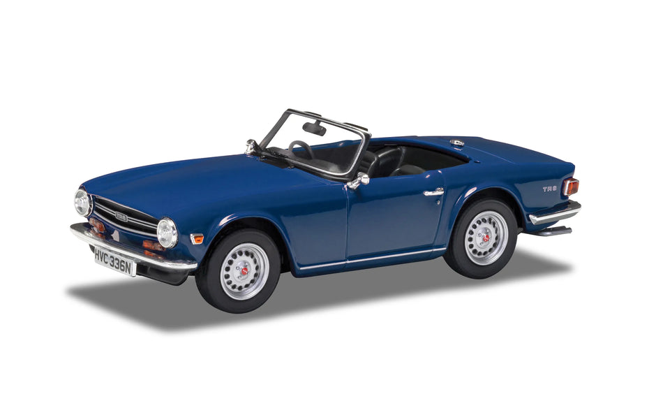 VA14703 Corgi Vanguards Triumph TR6 - French Blue