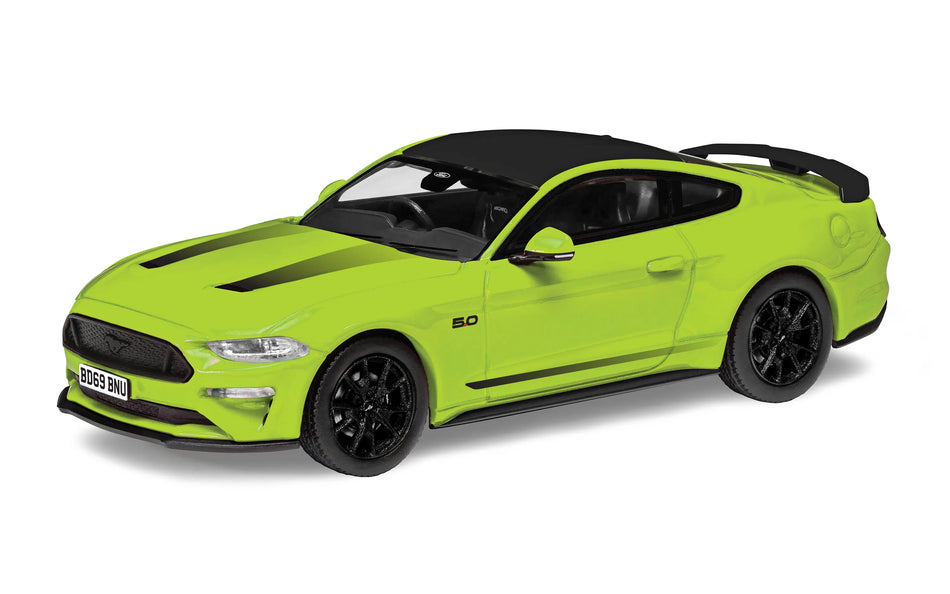 VA15505 Corgi Vanguards Mustang55 5.0 V8 - Grabber Lime