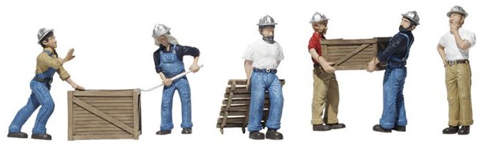 A1823 Woodland Scenics HO Dock Workers