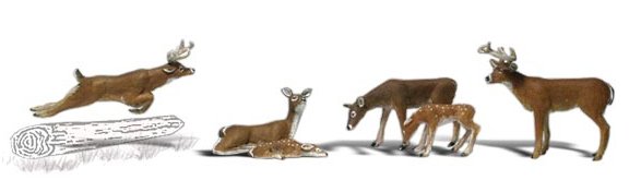 A1884 Woodland Scenics HO Deer