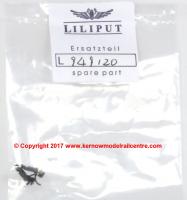 L949120 Liliput HOe Scale Kadee Coupling NEM355 - Pack of 2
