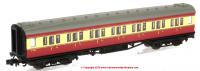 2P-012-601 Dapol Maunsell Corridor 1st Class Coach number S7670 in BR Crimson and Cream livery