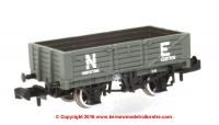 377-062 Graham Farish 5 Plank Wooden Floor Wagon number 132701 in NE Grey With Load