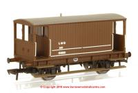 38-553A Bachmann Midland 20T Brake Van number 134900 in LMS Bauxite livery without Duckets